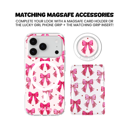 Blush Fringe Clear Case Insert