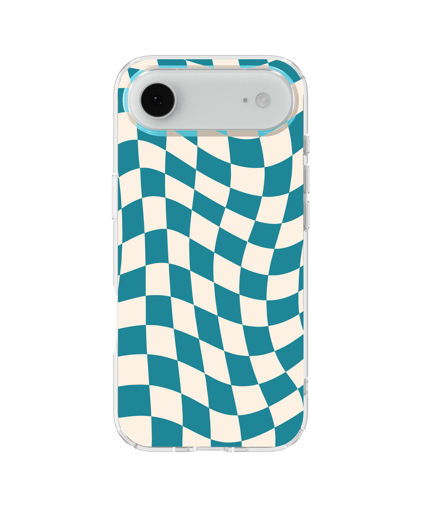 Mermaid Jewel Wavy Checkers II Clear Case Insert