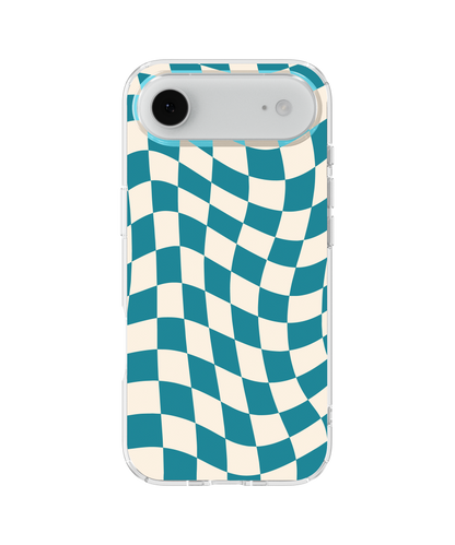 Mermaid Jewel Wavy Checkers II Clear Case Insert