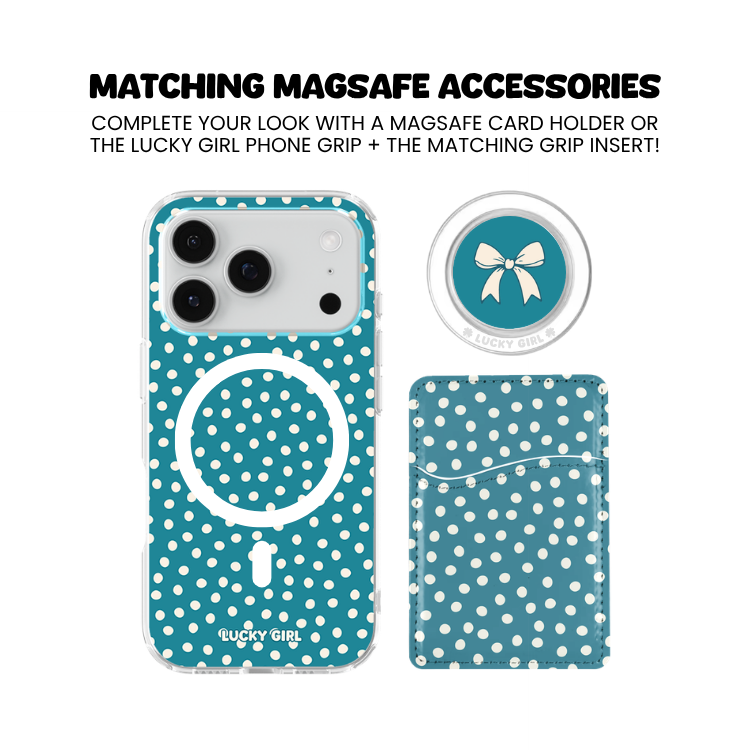 Mermaid Jewel Dots Clear Case Insert