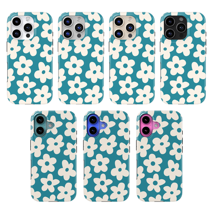 Mermaid Jewel Big Blooms MagSafe Phone Case