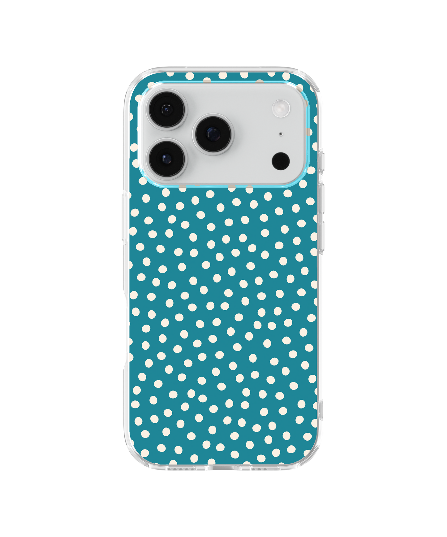 Mermaid Jewel Dots Clear Case Insert