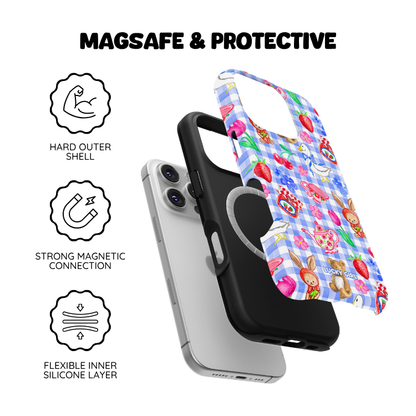 Gingham Goose Phone Case