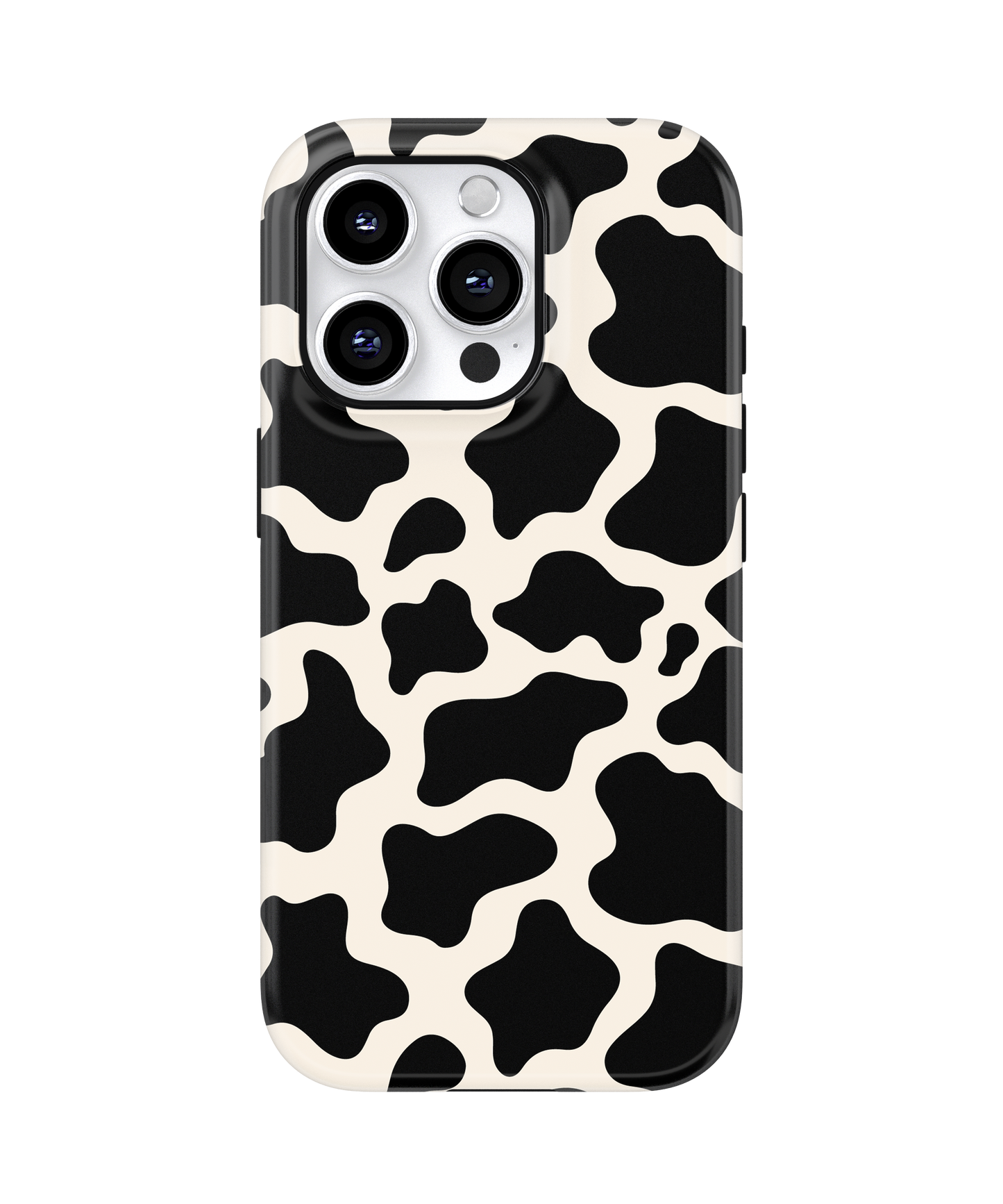 Onyx Cow Print MagSafe Phone Case
