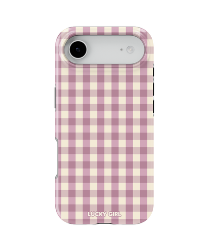 Plum Gingham Phone Case