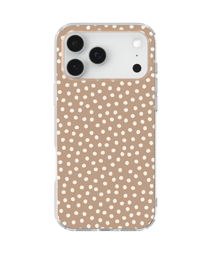 Chestnut Dots Clear Case Insert