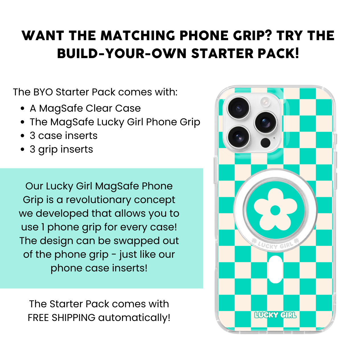 Calypso Checkers II Clear Case Insert