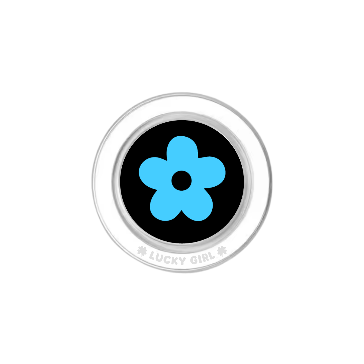 Sky Flower Phone Grip Insert