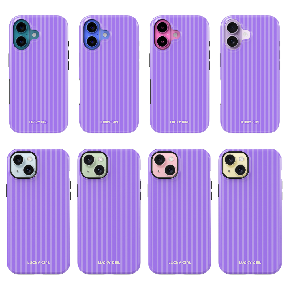 Ube Stripes Phone Case