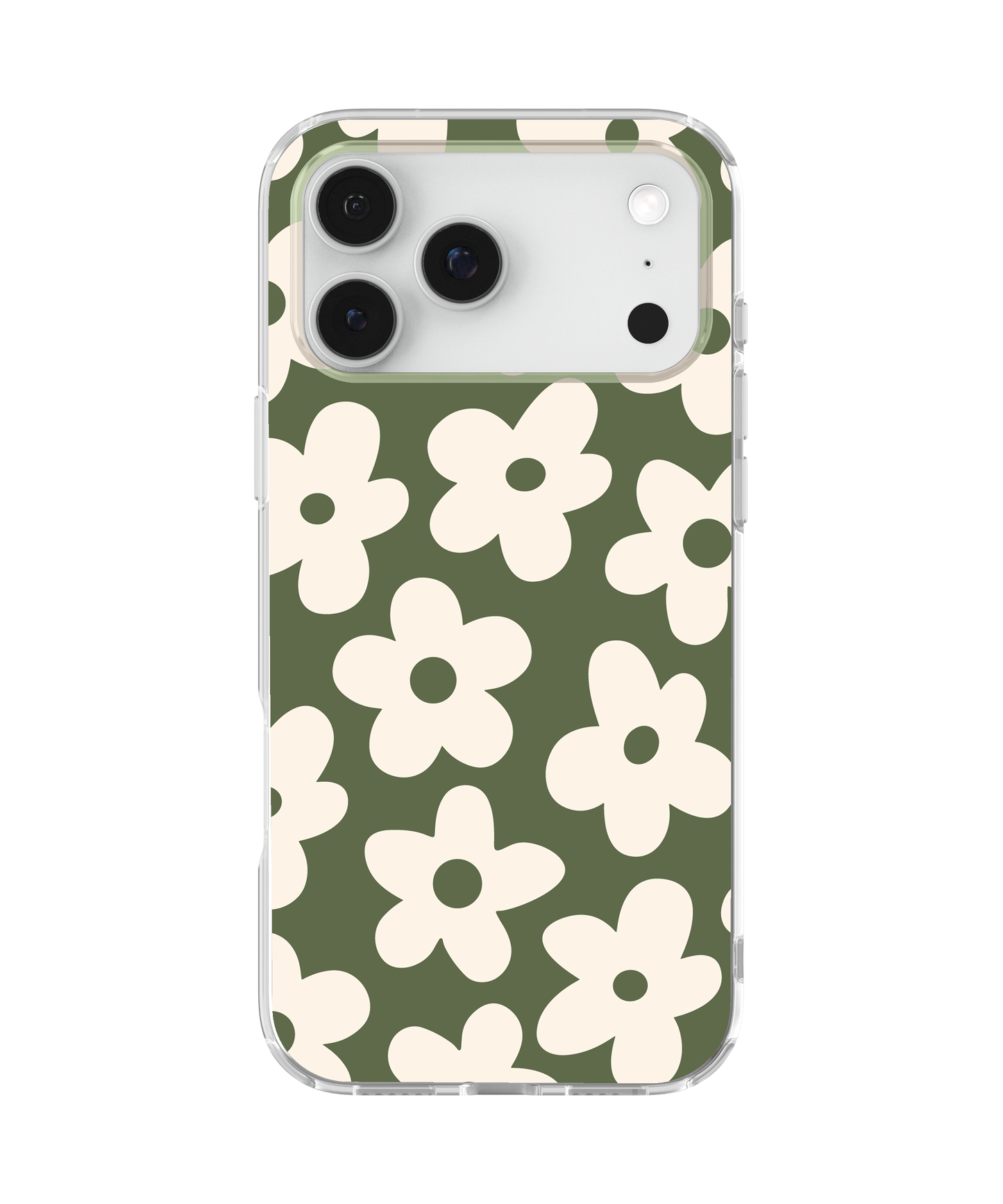 Moss Big Blooms Clear Case Insert