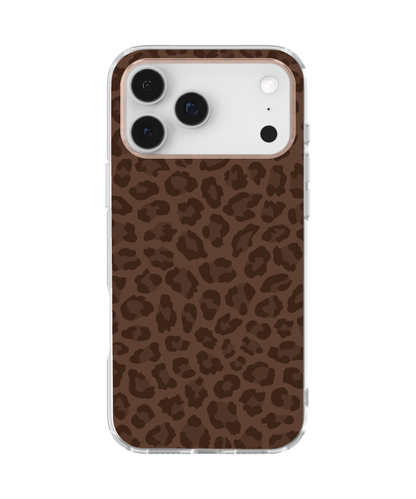 Espresso Leopard Clear Case Insert