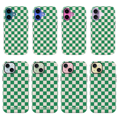 Emerald City Checkers II Phone Case