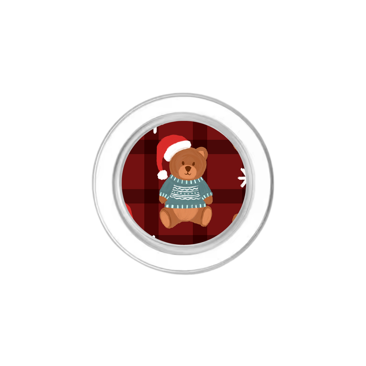 Holiday Hugs Phone Grip Insert