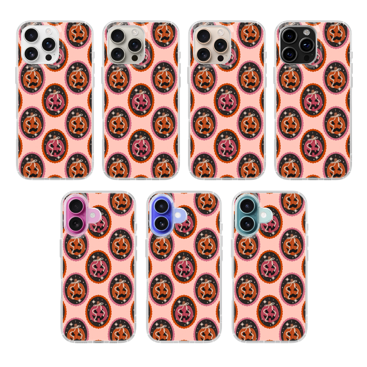 Pumpkin Pretty (Spooky) Clear Case Insert