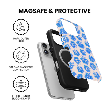 Crystal Hibiscus MagSafe Phone Case