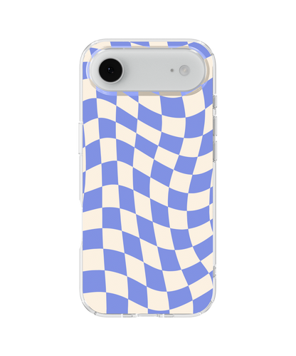 Bluebell Wavy Checkers II Clear Case Insert