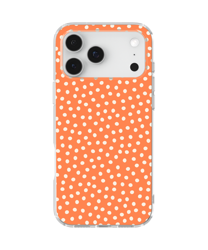 Tangerine Dots Clear Case Insert
