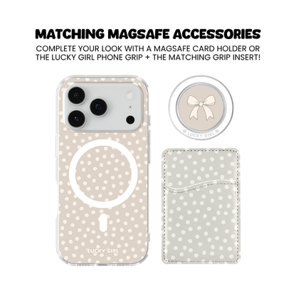 Dust Bunny Dots Clear Case Insert