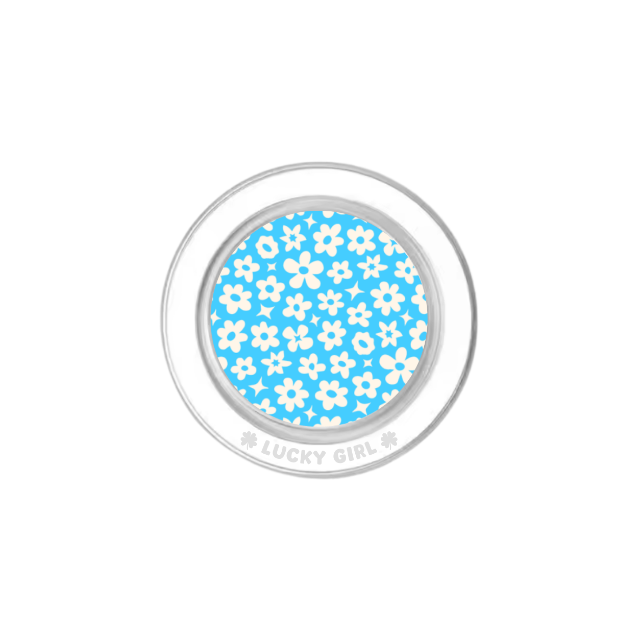 Sky Little Blooms Phone Grip Insert