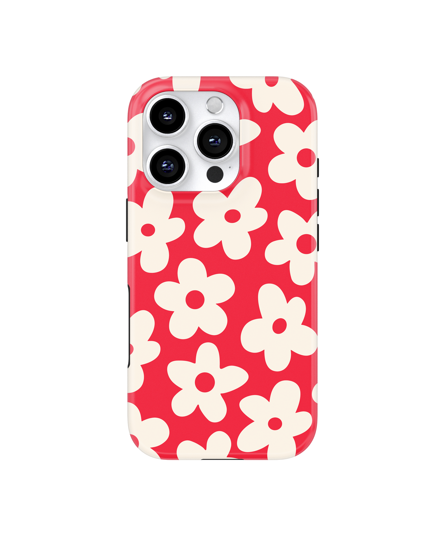 Vermillion Big Blooms MagSafe Phone Case