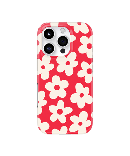 Vermillion Big Blooms MagSafe Phone Case