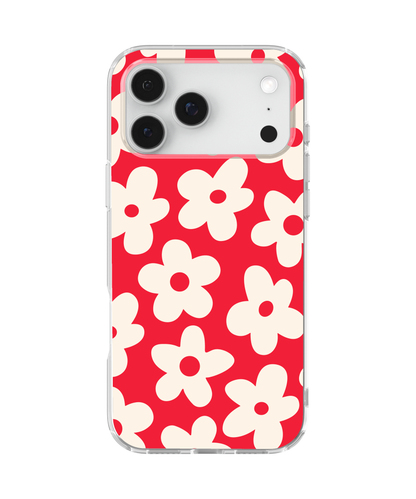 Vermillion Big Blooms Clear Case Insert