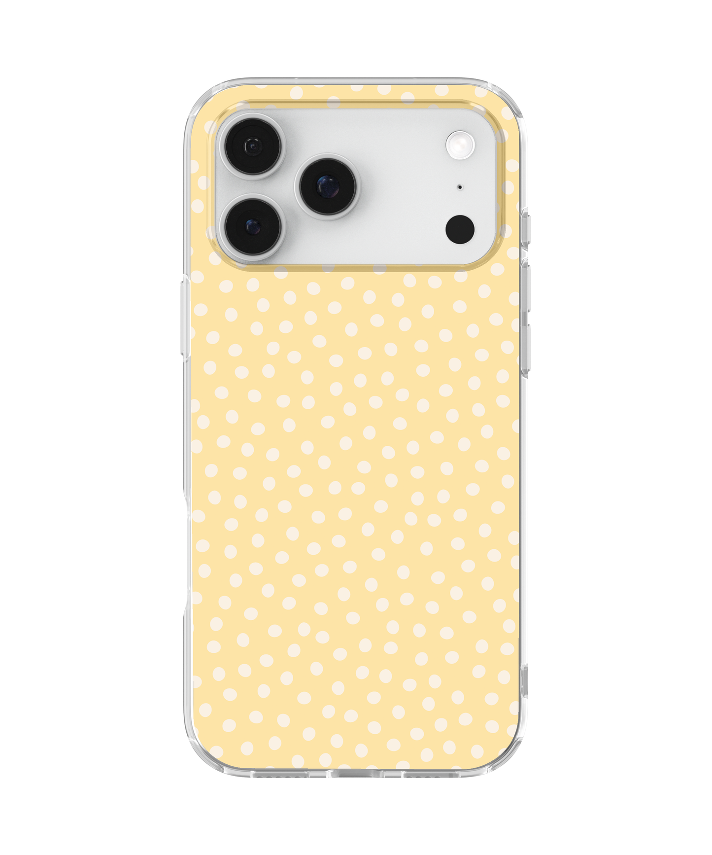 Banana Whispers Dots Clear Case Insert