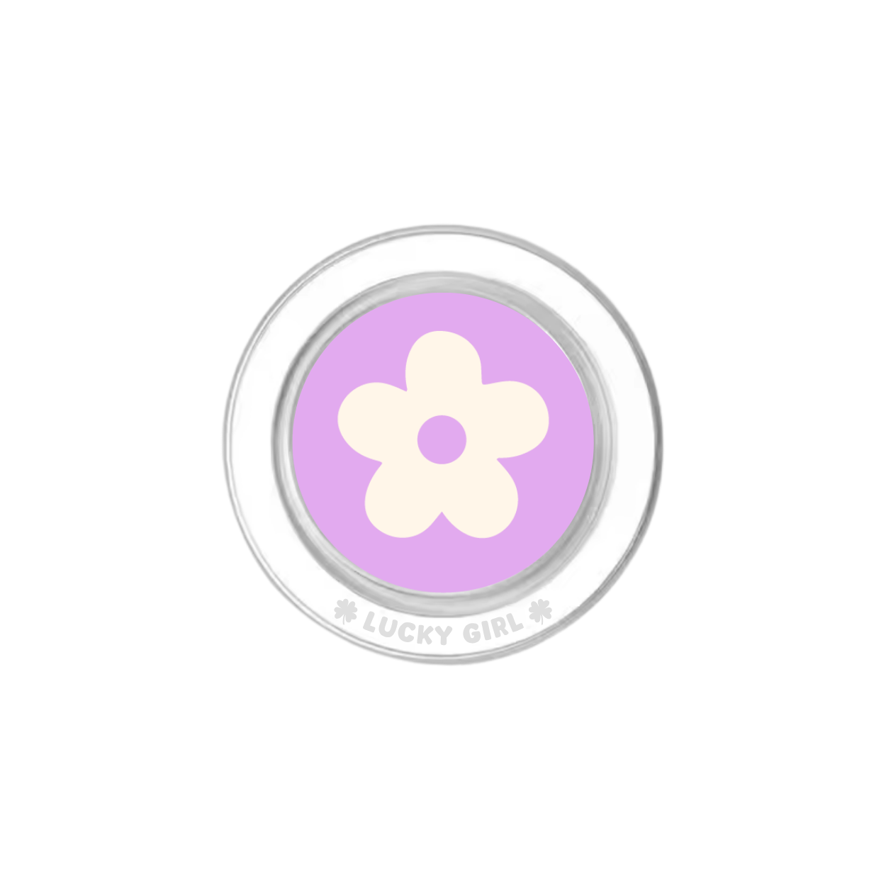 Lavender Flower II Phone Grip Insert