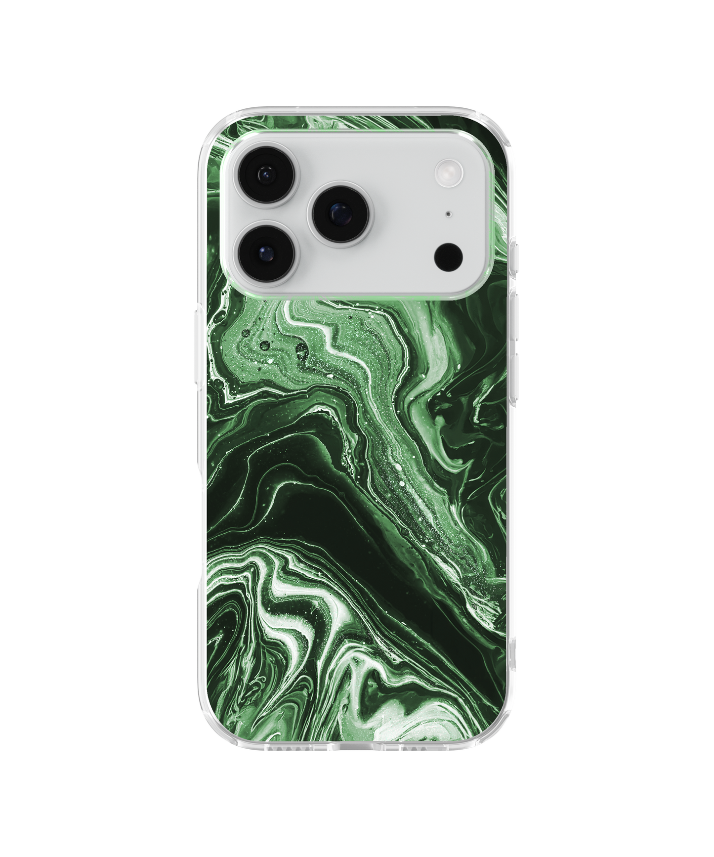 Jade Marble Obsession Clear Case Insert