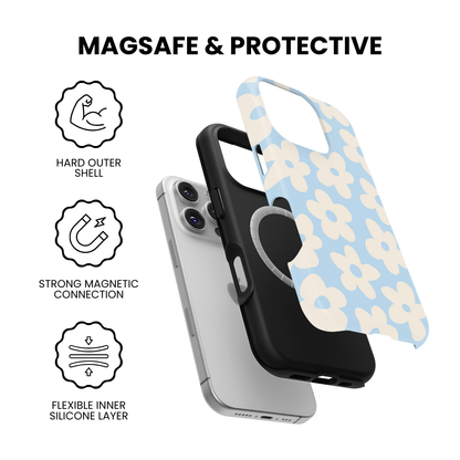 Cloud 9 Big Blooms MagSafe Phone Case