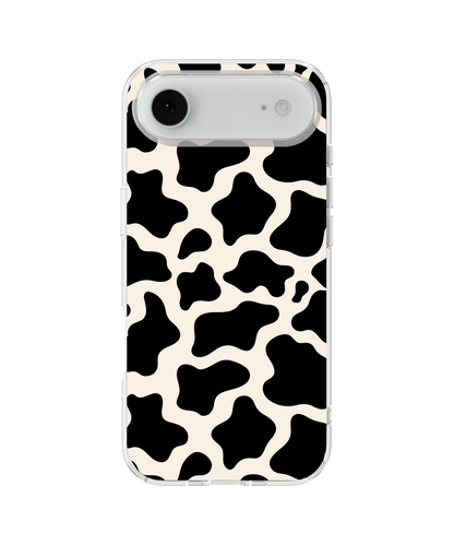 Onyx Cow Print Clear Case Insert