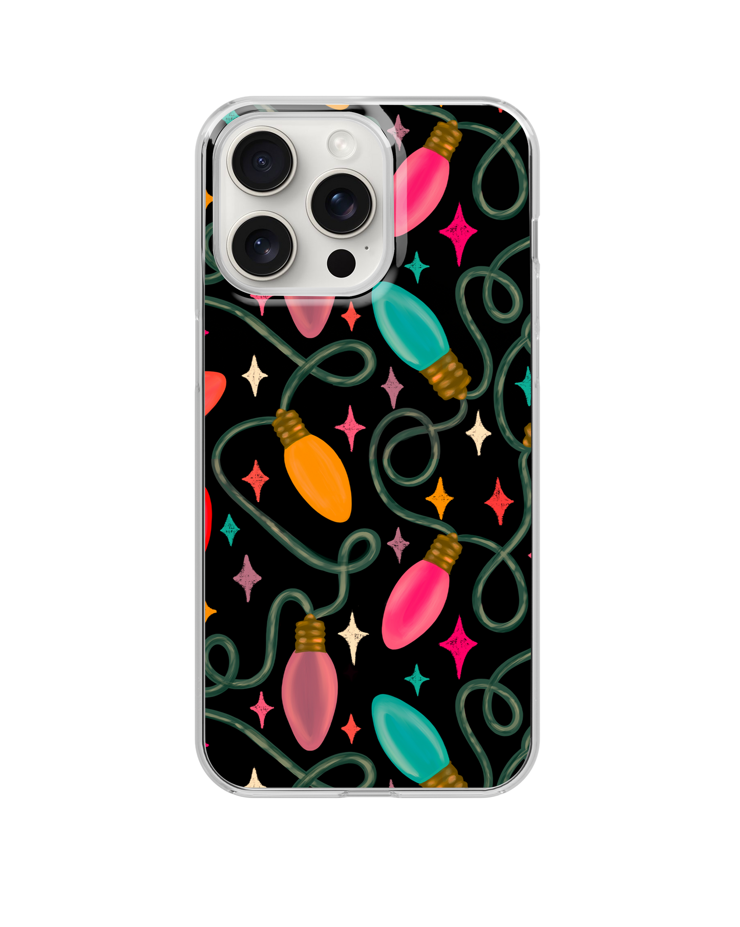 Twinkling Lights Clear Case Insert