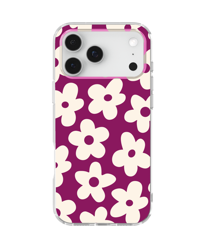 Velvet Big Blooms Clear Case Insert