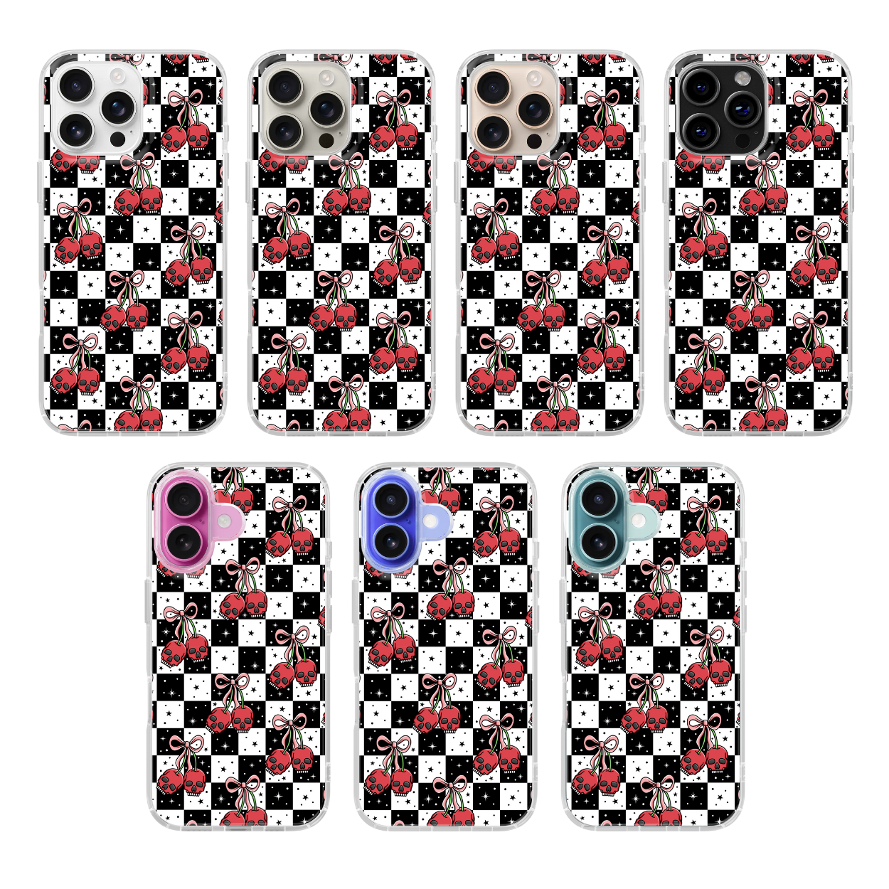 Twisted Cherries Clear Case Insert