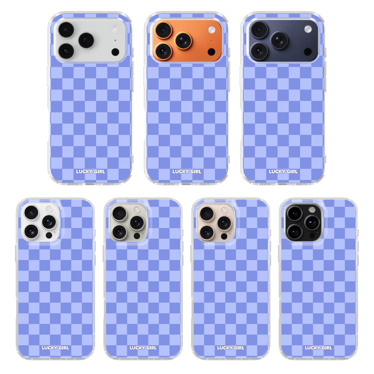 Bluebell Checkers Clear Case Insert