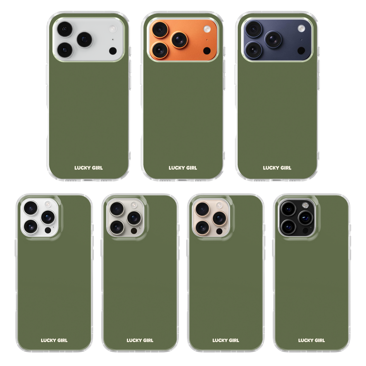 Moss Solids Clear Case Insert