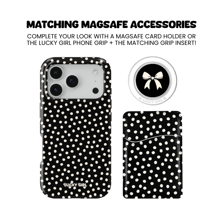 Onyx Dots Phone Case