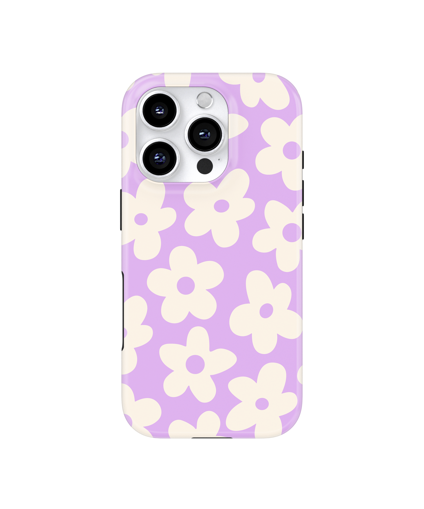 Lilac Big Blooms MagSafe Phone Case