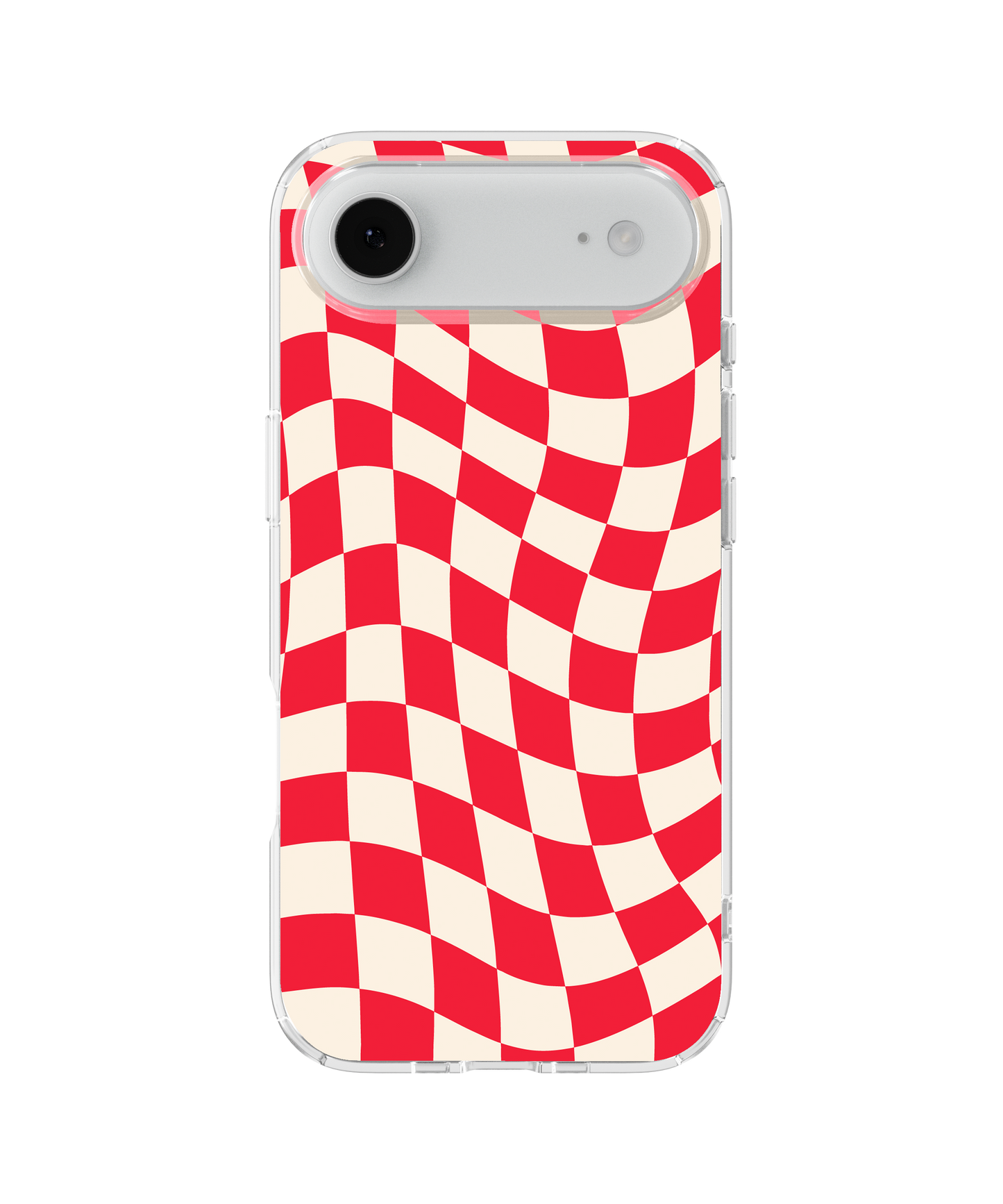 Vermillion Wavy Checkers II Clear Case Insert