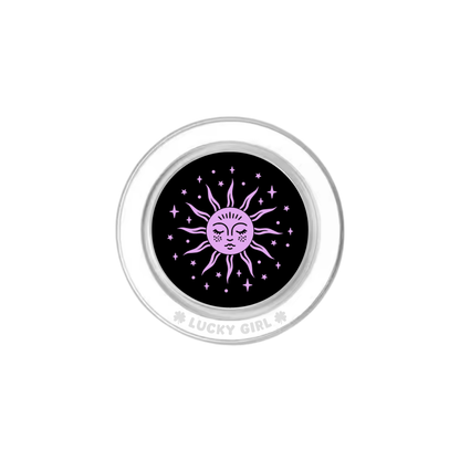 Lavender Sun Phone Grip Insert