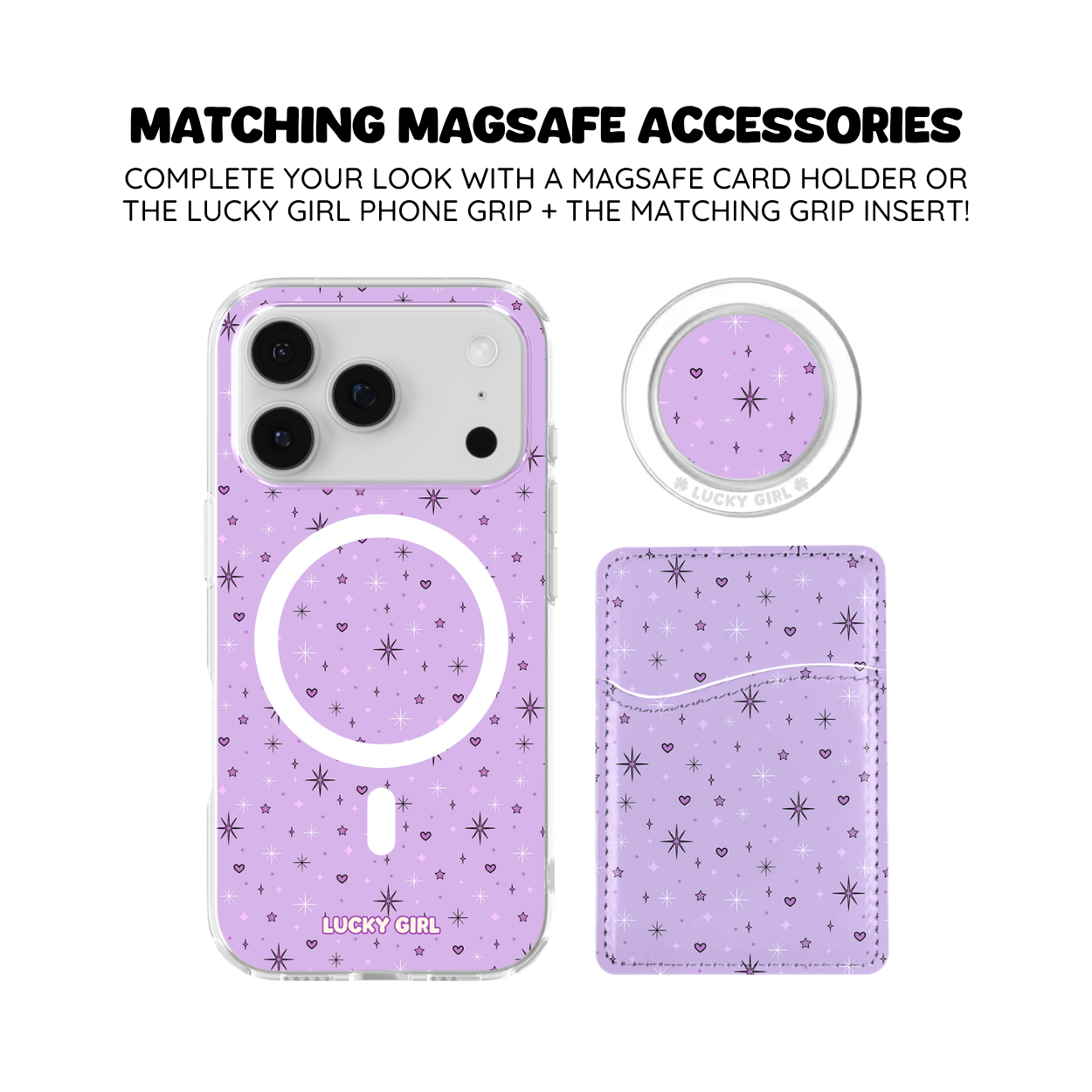 Pixie Purple Clear Case Insert