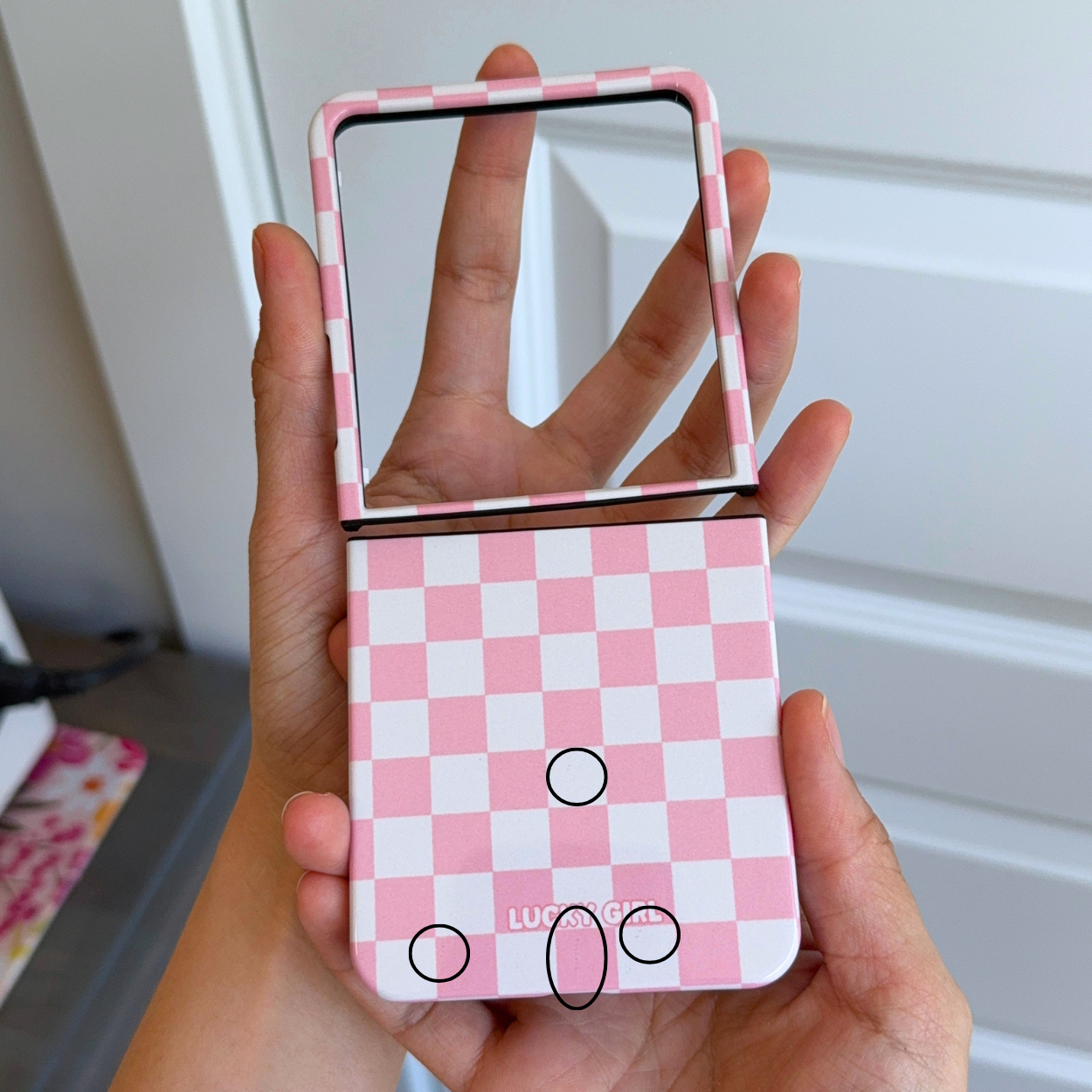 Pinky Swear Checkers II - Z Flip 7
