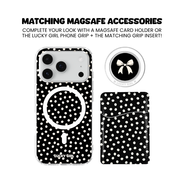 Onyx Dots Clear Case Insert