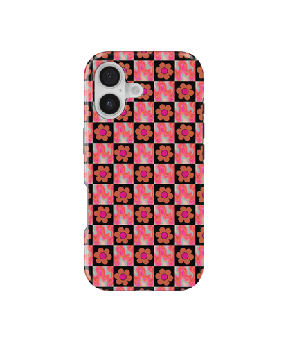 Trippy Tiles MagSafe Phone Case