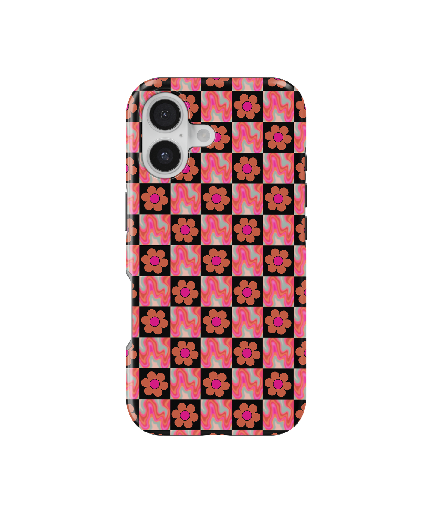 Trippy Tiles MagSafe Phone Case