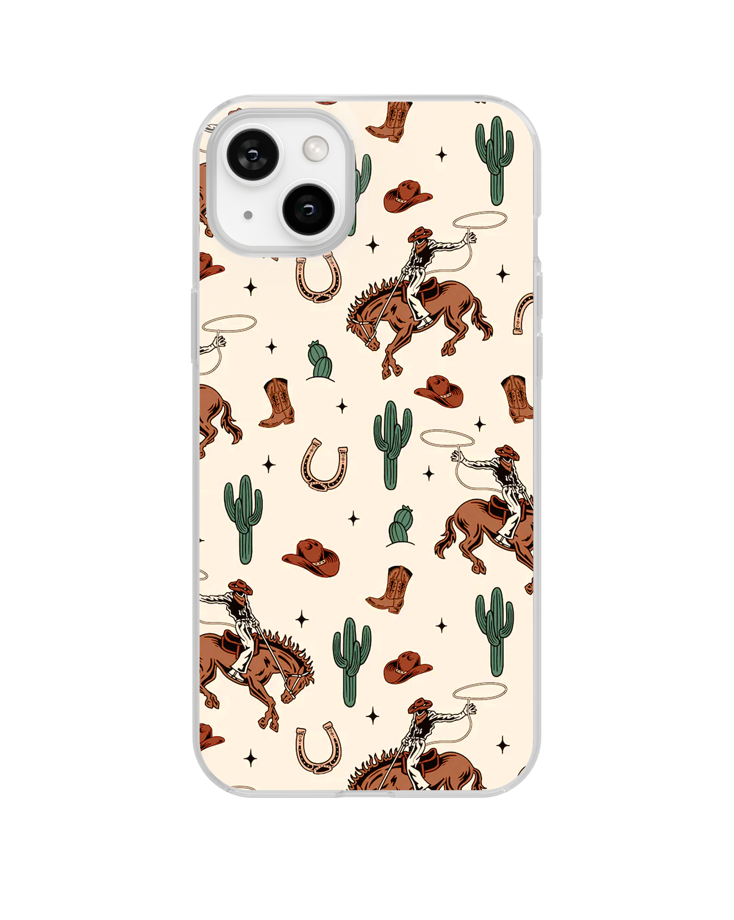 Classic Cowboy Clear Case Insert