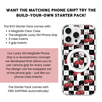 Twisted Cherries Clear Case Insert