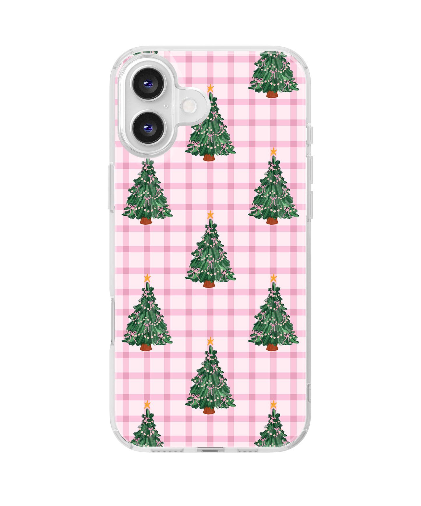 Plaid & Pine Clear Case Insert