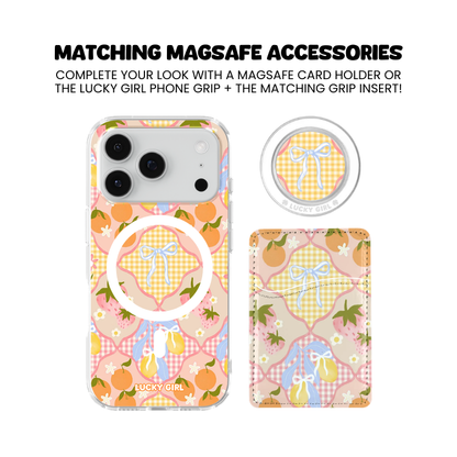 Gingham Grove Clear Case Insert
