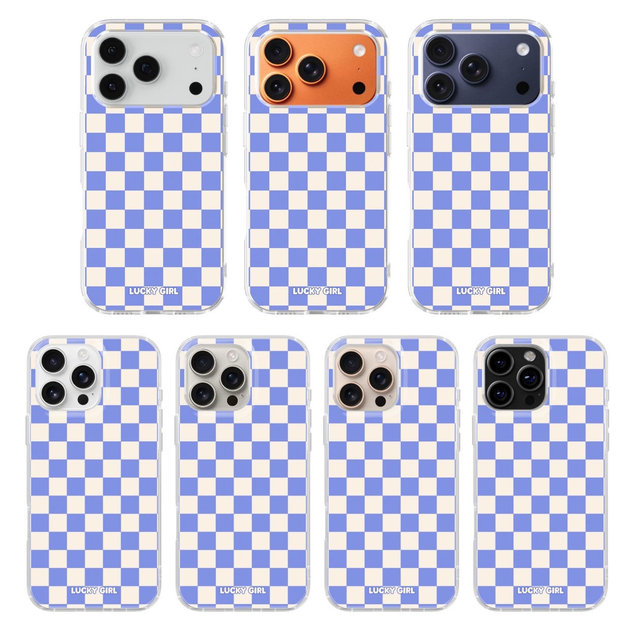 Bluebell Checkers II Clear Case Insert